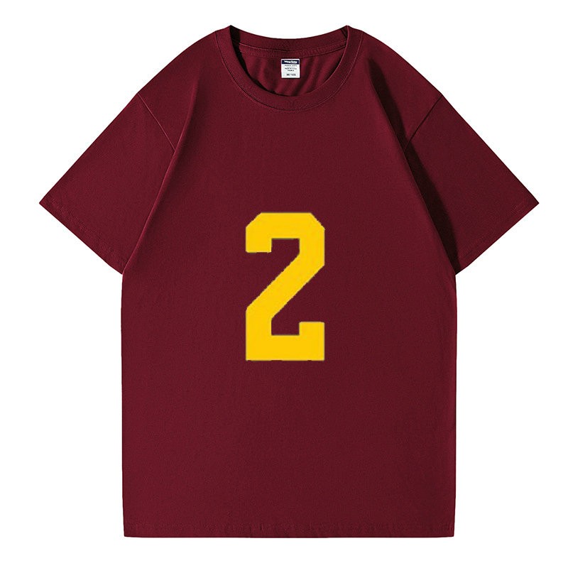 Blake Corum Michigan Wolverines College Jersey Shirt Dark Red Mens S942
