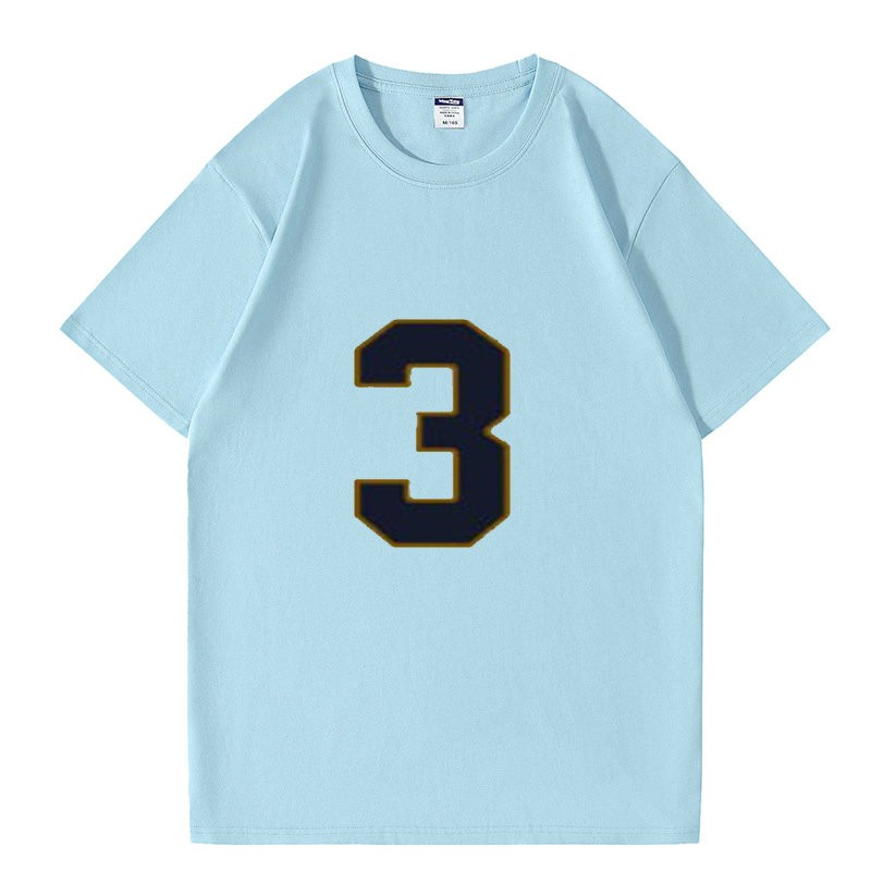 Joe Montana Notre Dame Fighting Irish College Jersey Shirt Sky Blue Mens S967