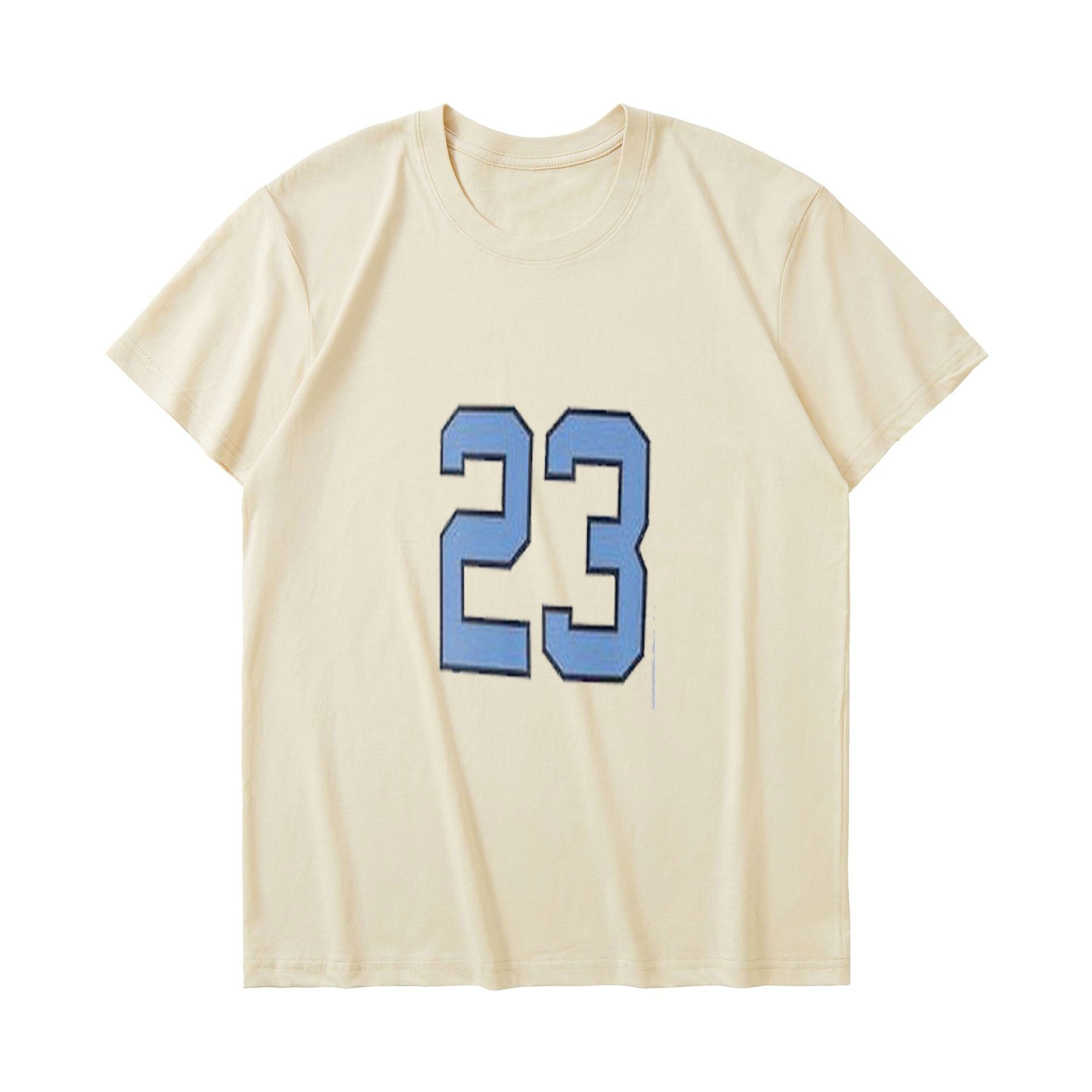 Michael Jordan North Carolina Unc College Jersey Shirt Beige Youth J654