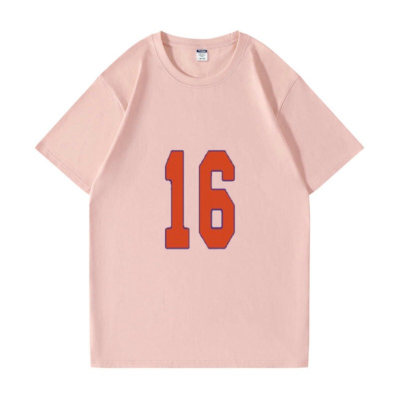 Trevor Lawrence Clemson Tigers College Jersey Shirt Dark Pink Mens S941