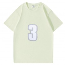 Allen Iverson Georgetown Hoyas College Jersey Shirt Beige Green Mens 814