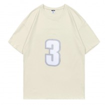 Allen Iverson Georgetown Hoyas College Jersey Shirt Beige Mens 813