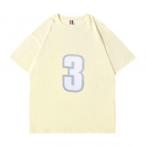 Allen Iverson Georgetown Hoyas College Jersey Shirt Beige Womens J653