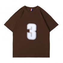 Allen Iverson Georgetown Hoyas College Jersey Shirt Brown Womens J661