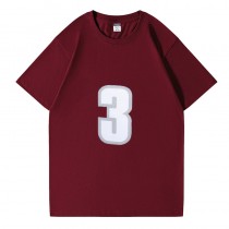 Allen Iverson Georgetown Hoyas College Jersey Shirt Dark Red Mens 810