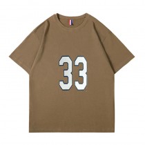 Larry Bird Indiana State College Jersey Shirt Khaki Womens J668