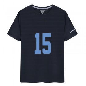 Vince Carter North Carolina Unc College Jersey Shirt Black Mens J655