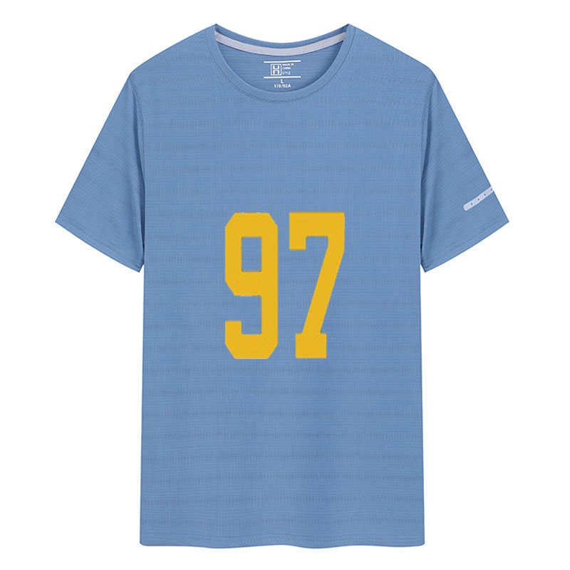 Aidan Hutchinson Michigan Wolverines College Jersey Shirt Navy Mens S957