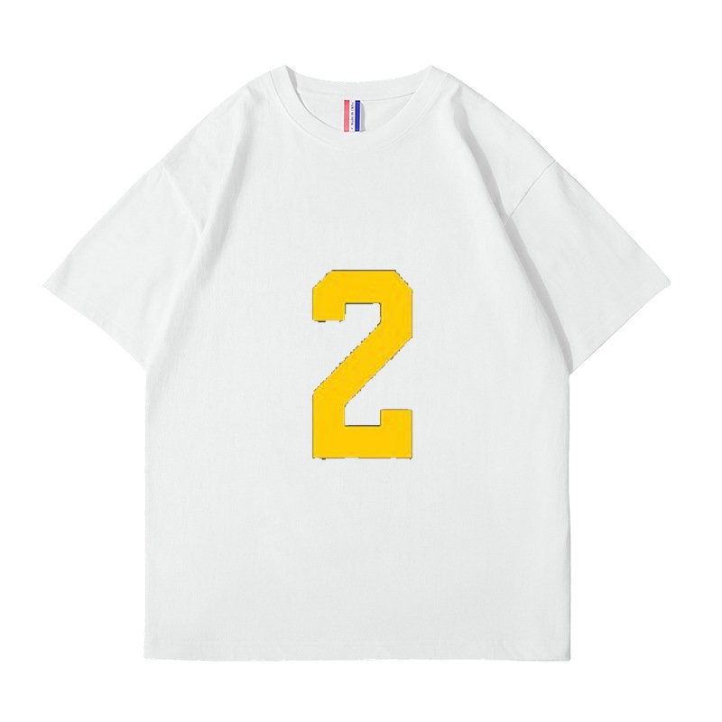 Blake Corum Michigan Wolverines College Jersey Shirt White Womens S970