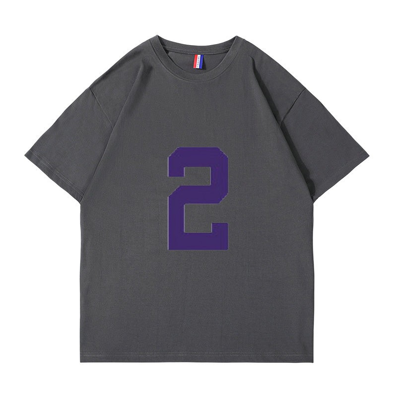 Justin Jefferson Lsu Tigers College Jersey Shirt Gray Womens S944