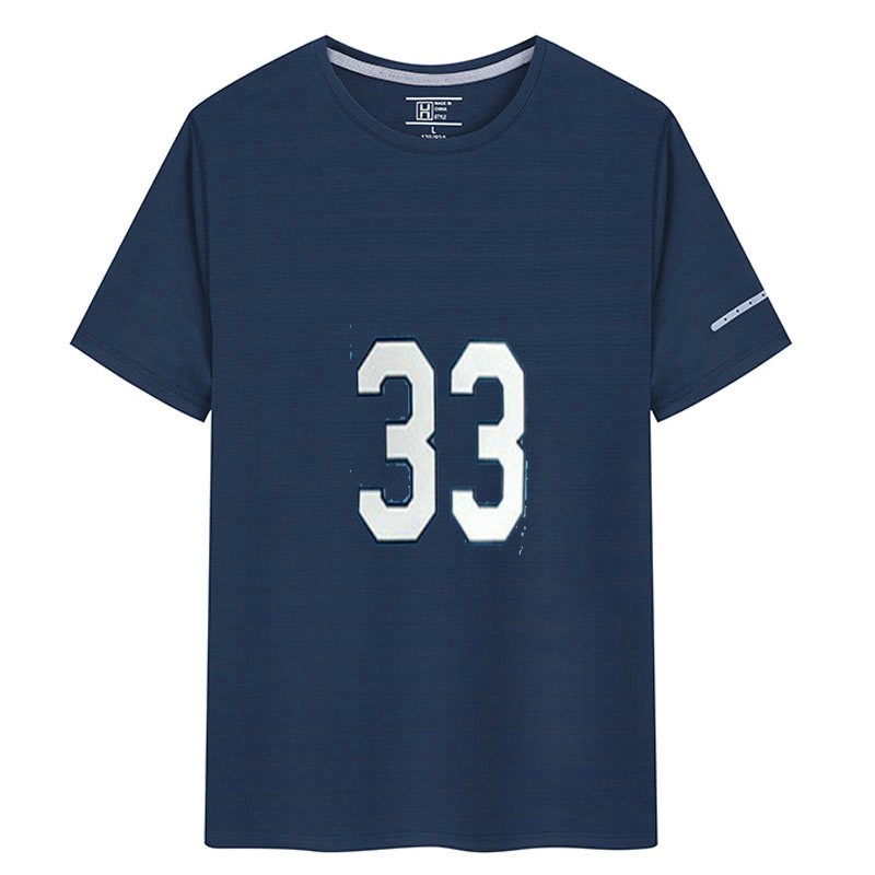 Larry Bird Indiana State College Jersey Shirt Dark Blue Mens J662