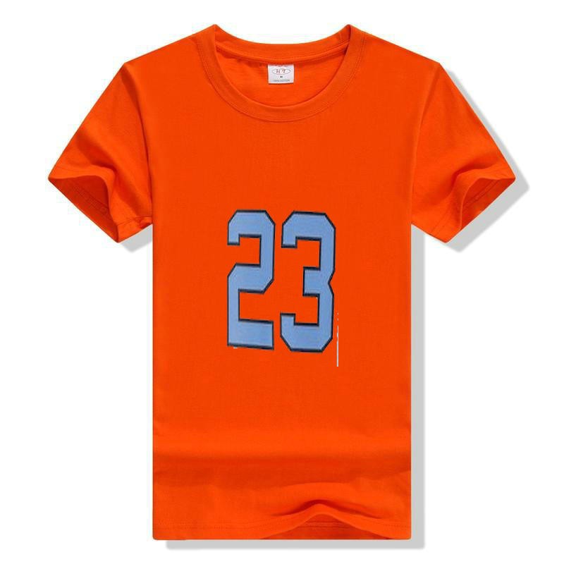 Michael Jordan North Carolina Unc College Jersey Shirt Limite Orange Mens L462
