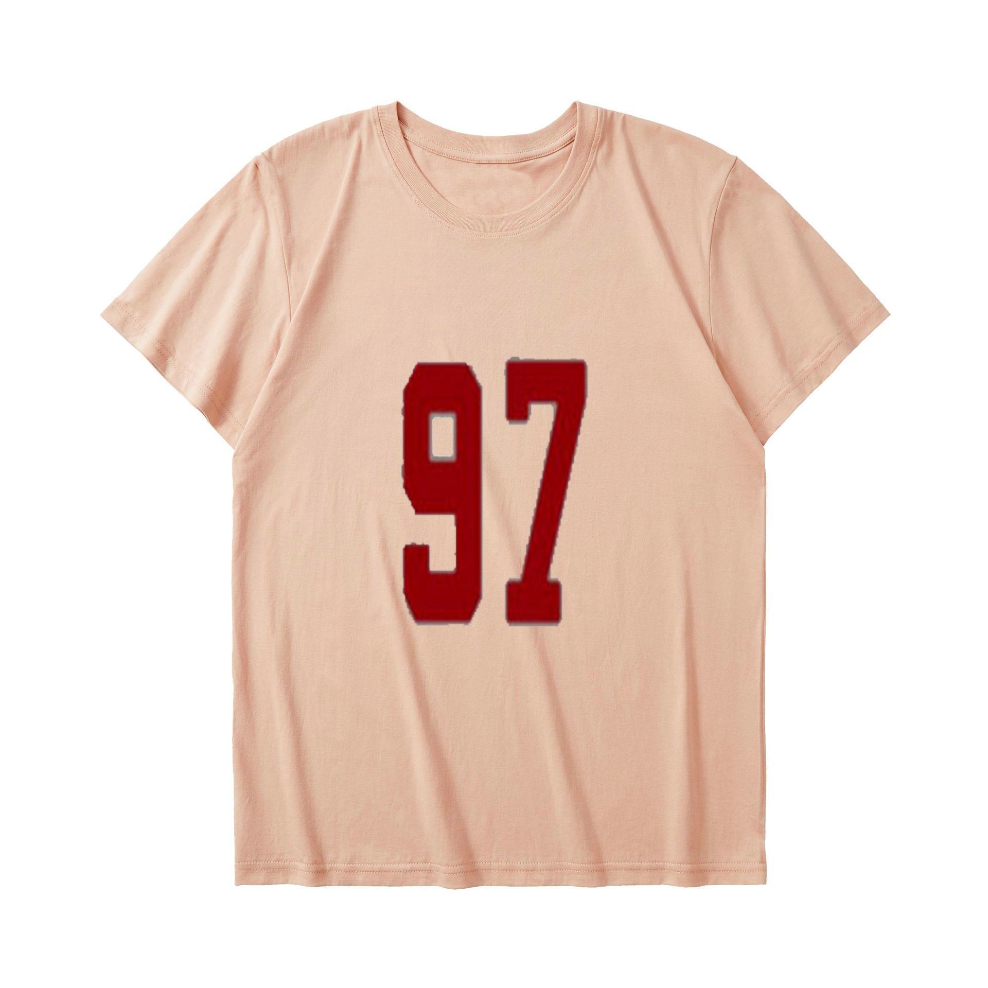 Nick Bosa Ohio State Buckeyes College Jersey Shirt Light Pink Youth S954