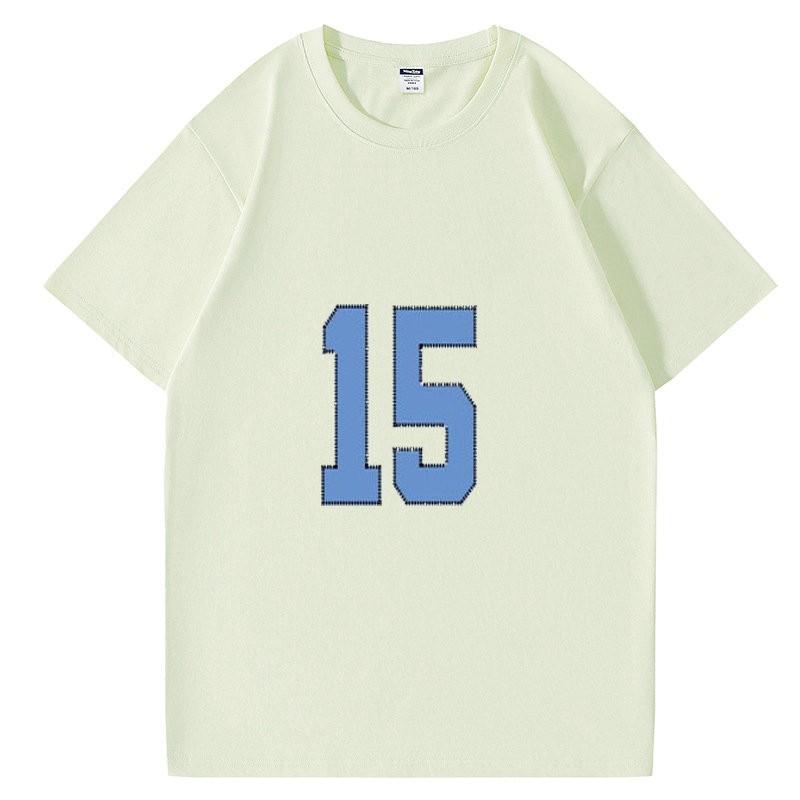 Vince Carter North Carolina Unc College Jersey Shirt Beige Green Mens 814